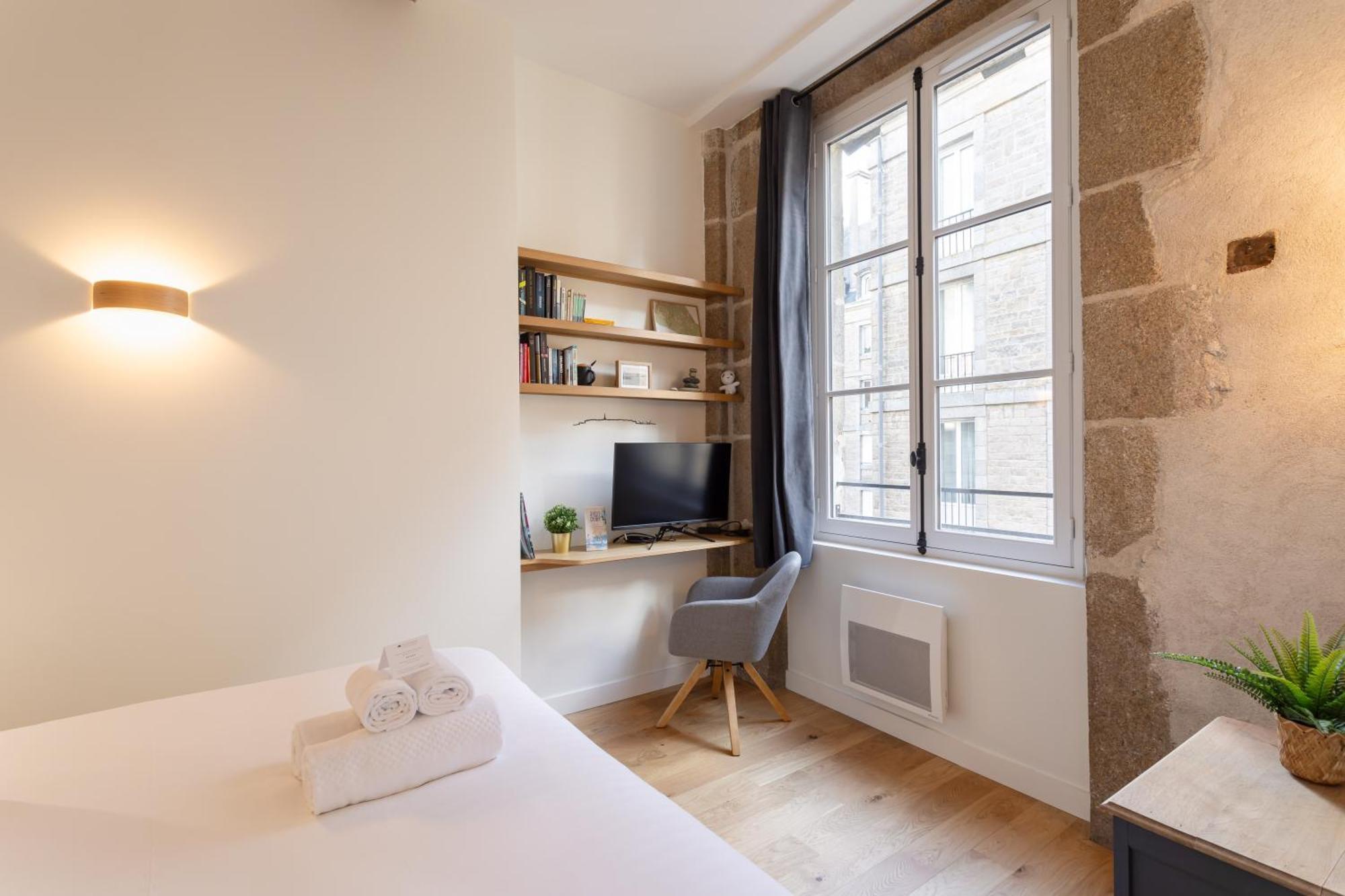 Le Kodama - Appt En Plein Coeur De St Malo Saint-Malo Exteriör bild